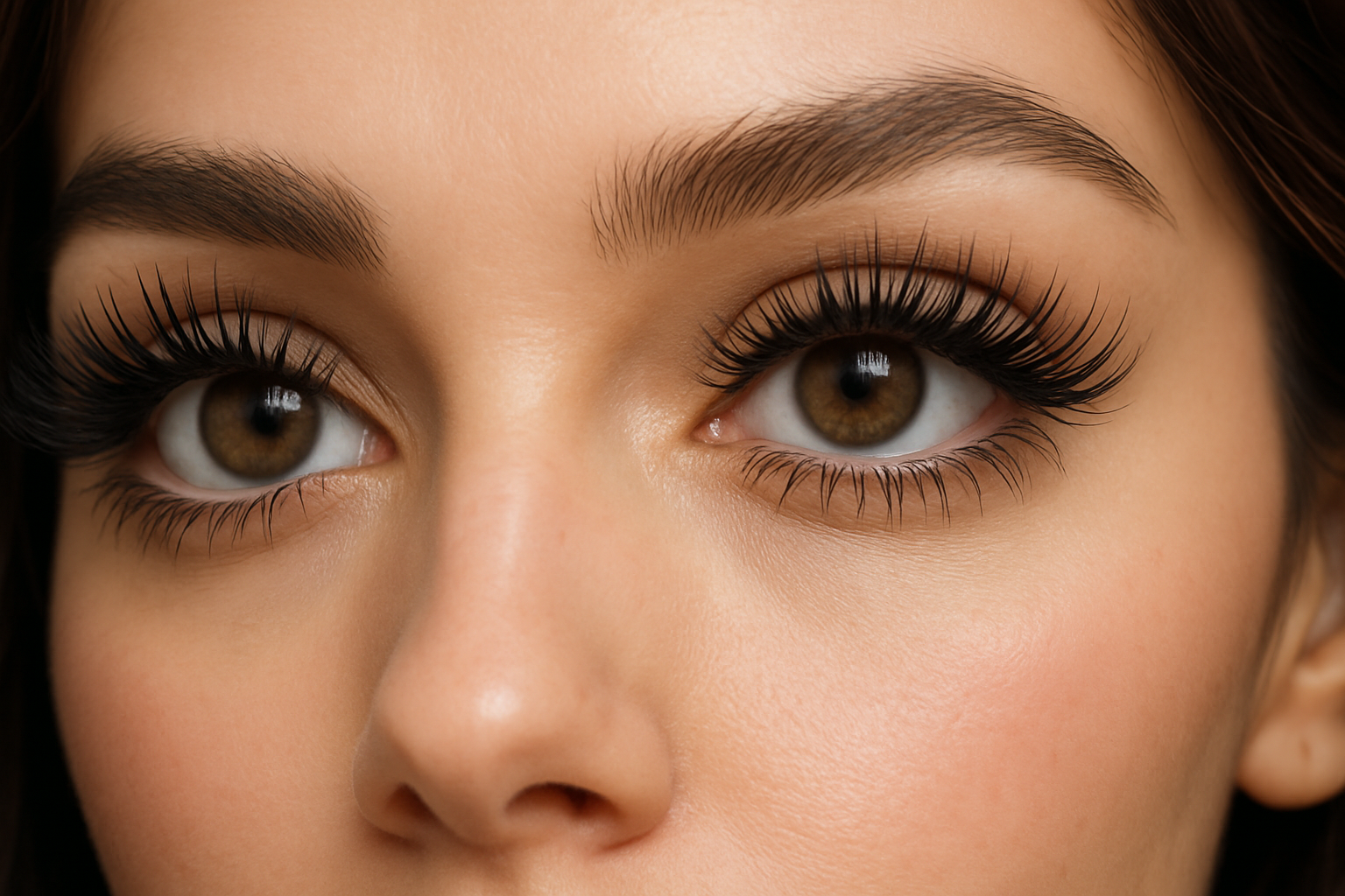 IMAGEN DE OJOS DE MUJER CON PESTAÑAS LARGAS