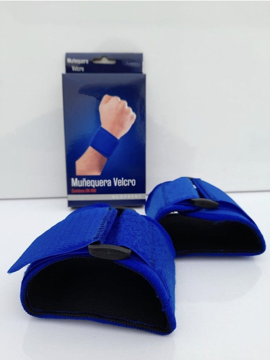 Muñequera (Deportiva) venda azul winner