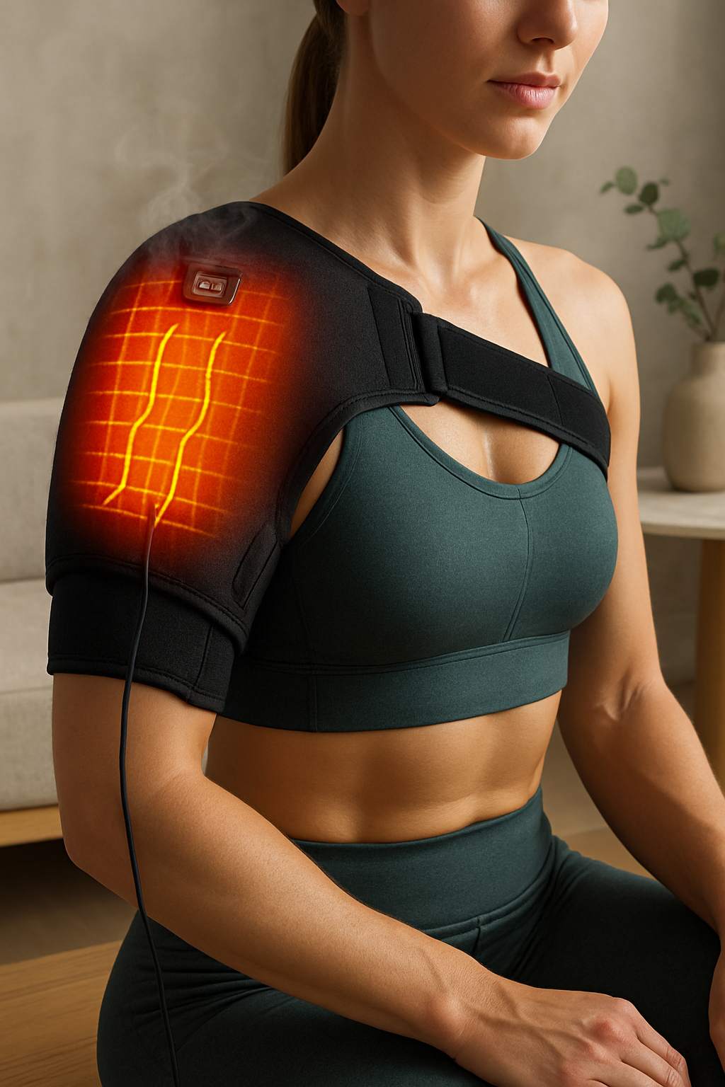 Hombrera termica-electrica  con USB