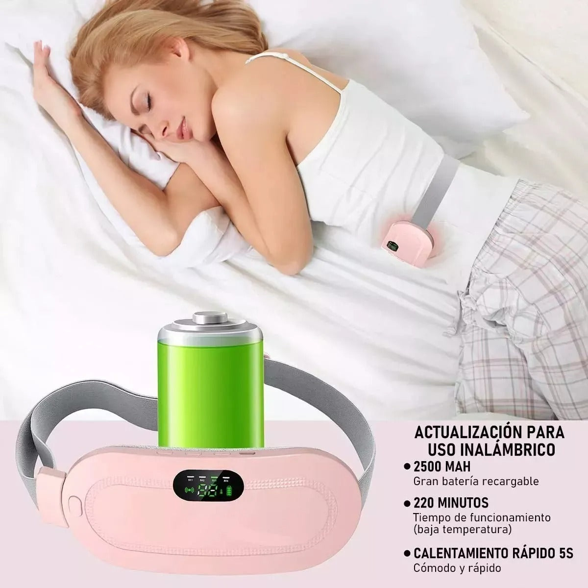 Cinturon Electrico Para Colicos (Dolores menstruales)